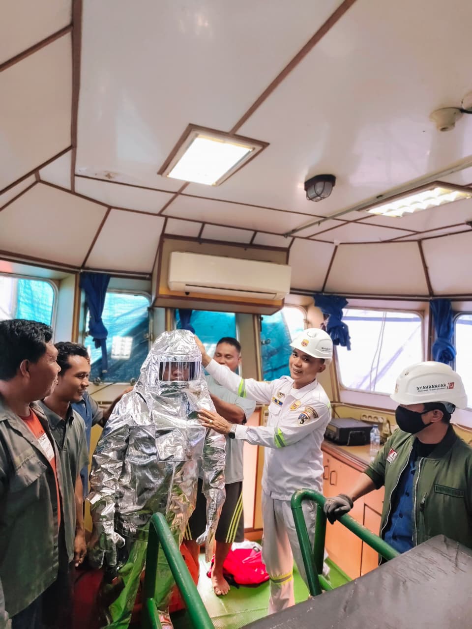 Perkuat Budaya Keselamatan Pelayaran, UPP Kelas III Telaga Biru Gelar Kampanye dan Pemeriksaan Kapal di Wilker Ujung Piring